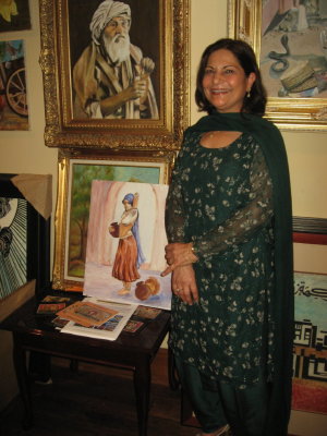 The artist, Riffi