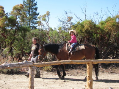 Corrina the cowgirl on Cascabel