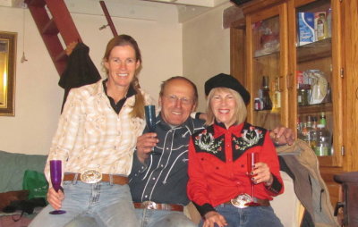 New Year's Eve Amigos - Allison, Werner and Jeanette