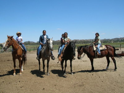 Las primas y sus caballos summer 2006
