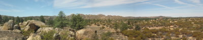 Looking towards El Topo and Gavilan