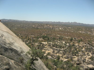 Looking towards the ranch