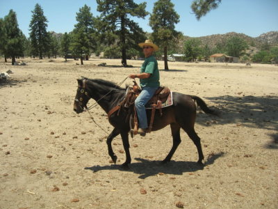 Wayne & Siete Leguas heading out
