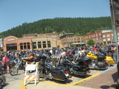 Another town many miles before Sturgis