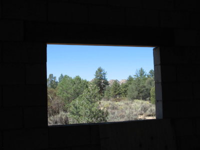 looking through the side window