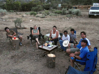 Ricardo & Virgina join us for dinner
