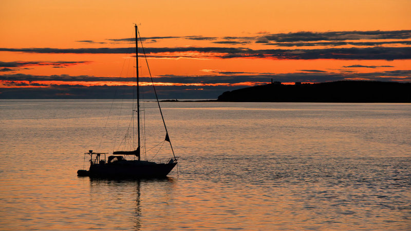 DSC09383 - Rocky Harbour Sunset