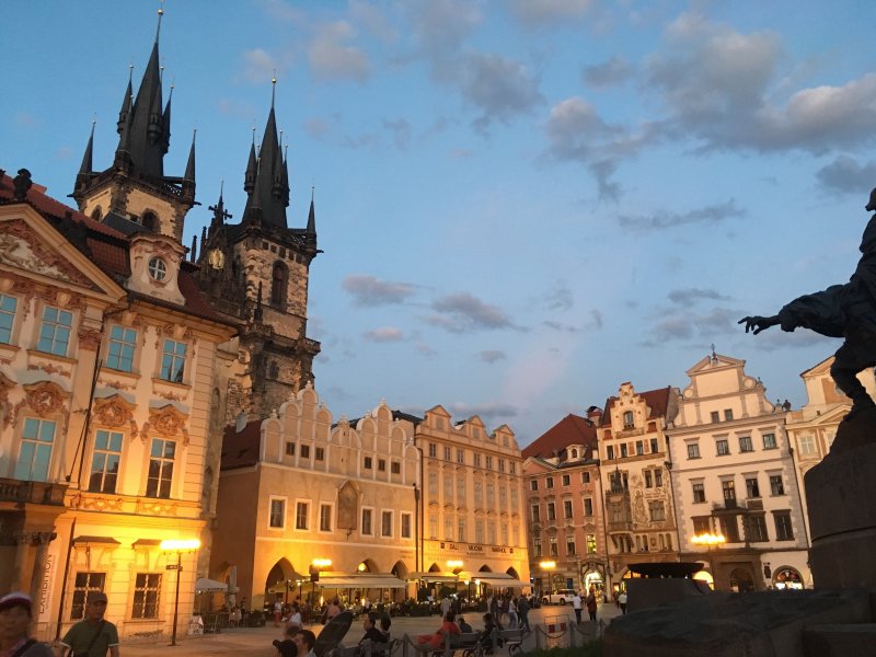 Evening in Prague