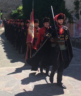 Marching soldiers, Zagreb