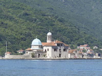 A church on the island near Perast