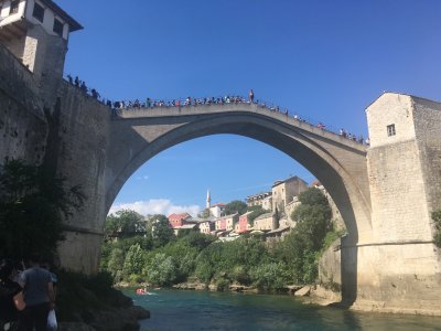 The famous Mostar bridge