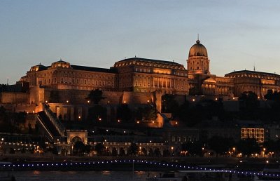 Buda Castle on the hill 