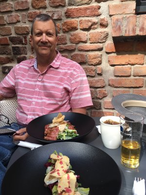 Lunch in Torun, home of Nicholas Copernicus