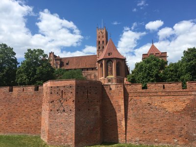 Walls of Malbork Castle