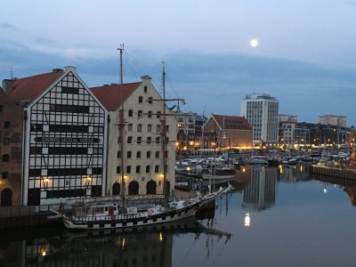 View from hotel, Gdansk