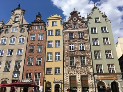 Row houses, Gdansk