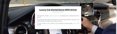 Luxury Car Chauffeur