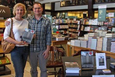 Author and Photographer, Leland Kent, and me