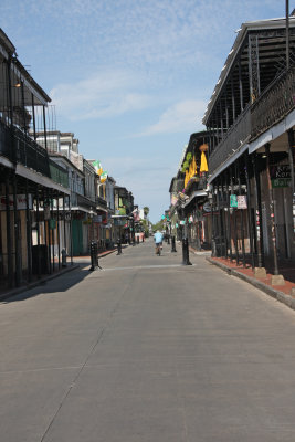 World Famed Bourbon Street in New Orleans