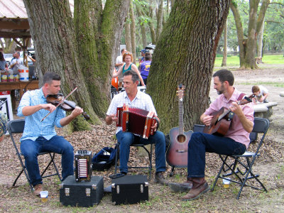 A Cajun Band in Louisiana