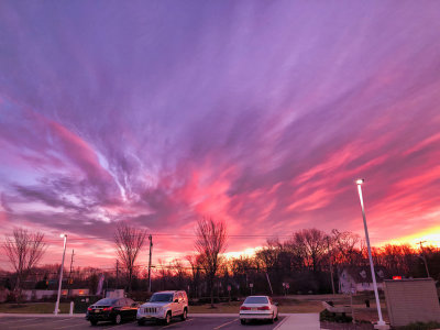 Sunrise from WAWA parking lot