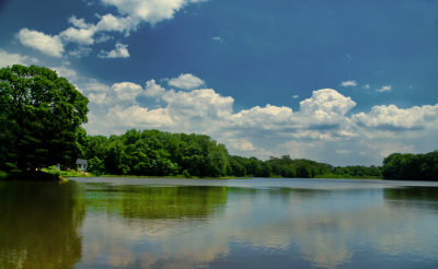 Peaceful lake