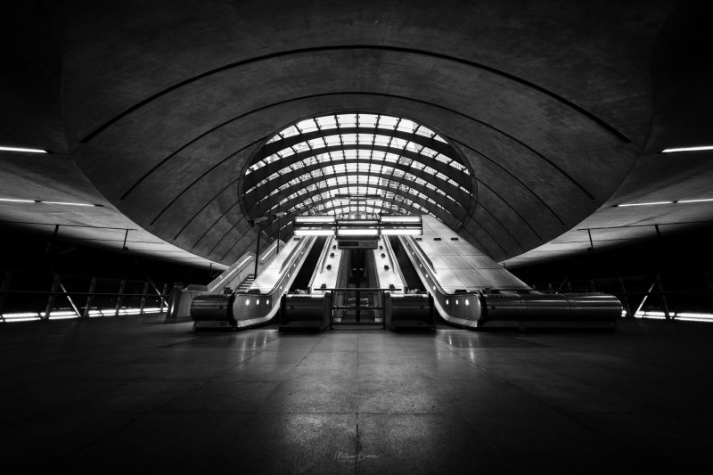 Canary Wharf tube station - London