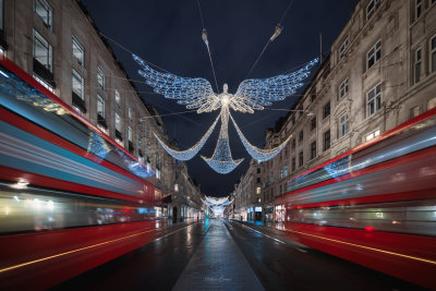 Regent Street at Christmas - London