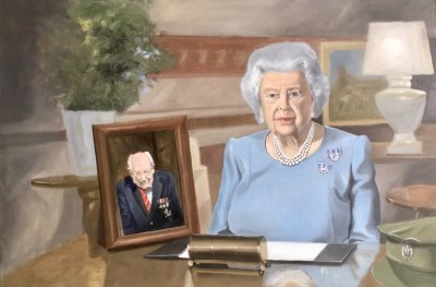 The Queen & Sir Tom