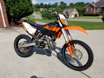 2009 KTM 200 XC-W