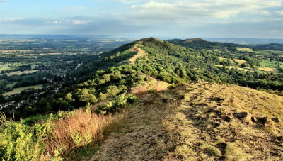 Evening on The Malvern Hills.