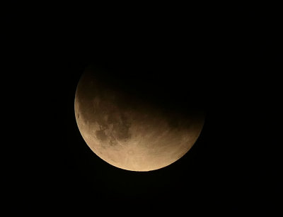 Partial Lunar Eclipse.