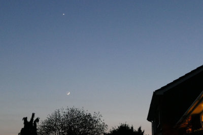 Venus & Moon.