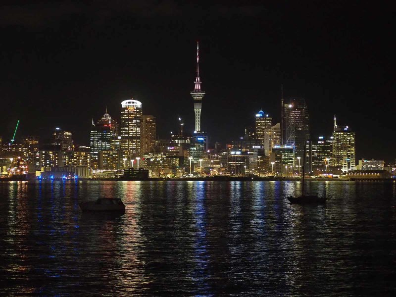 Auckland Harbour Night 8