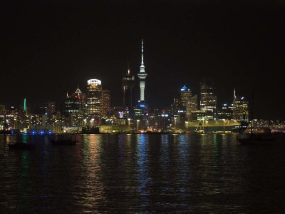 Auckland Harbour Night 2