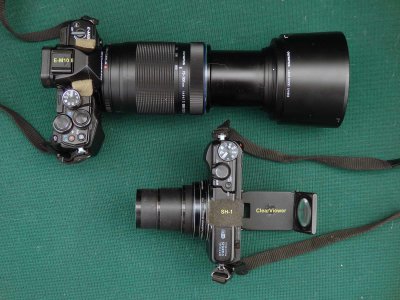 E-M10 II with 75-300 Lens - SH1 Pocket Zoom