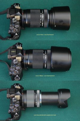 E-M10 II with 2 x 75-300 and 14-150