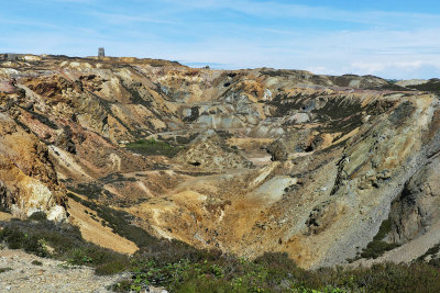 Remains of copper mine