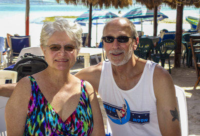 Joyce & Fred, Mahahual Beach