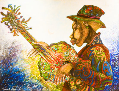 LRBC 2020 Commemorative Art “Bluz Evolution” by Charles Bibbs