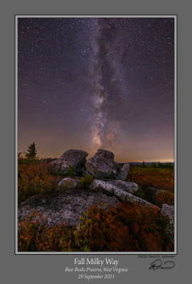 Fall Milky Way Bear Rocks.jpg