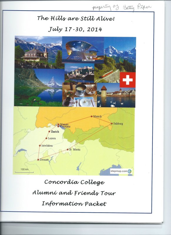 2014 Switzerland, Austria and Germany