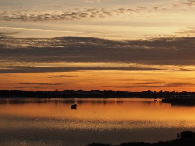 October sunset