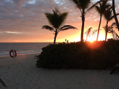 Sunrise on the Caribbean Sea
