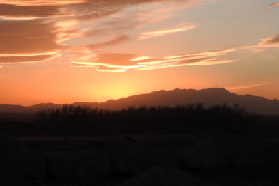 Sunset over Las Vegas