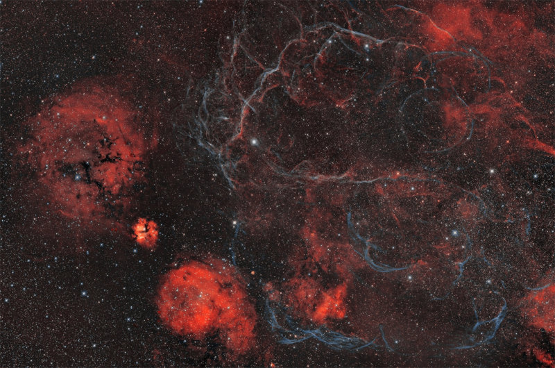 Vela SNR Panorama