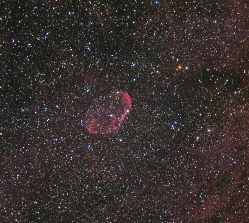 NGC 6888 Crescent Nebel