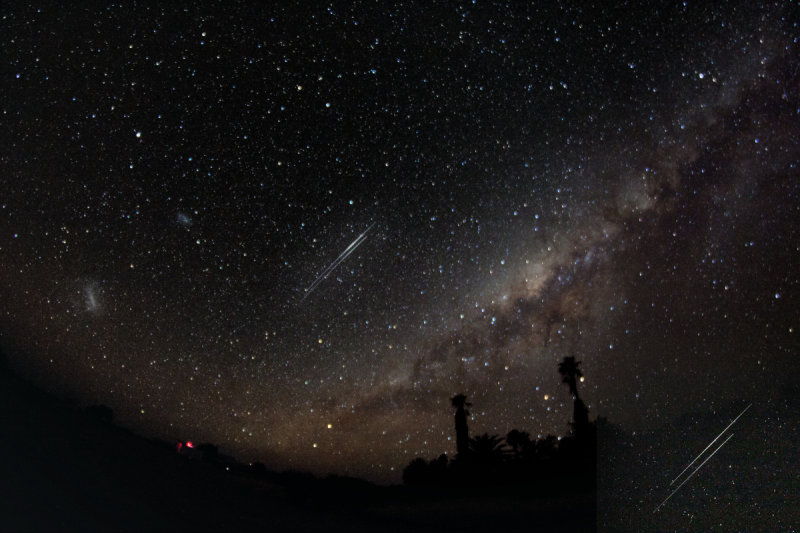 Satelitten Iridium 83 + 90