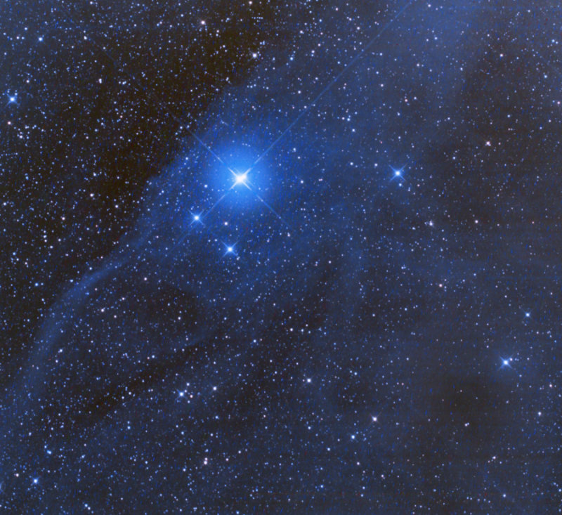 IC 4592 Auge des blauen Pferdekopf