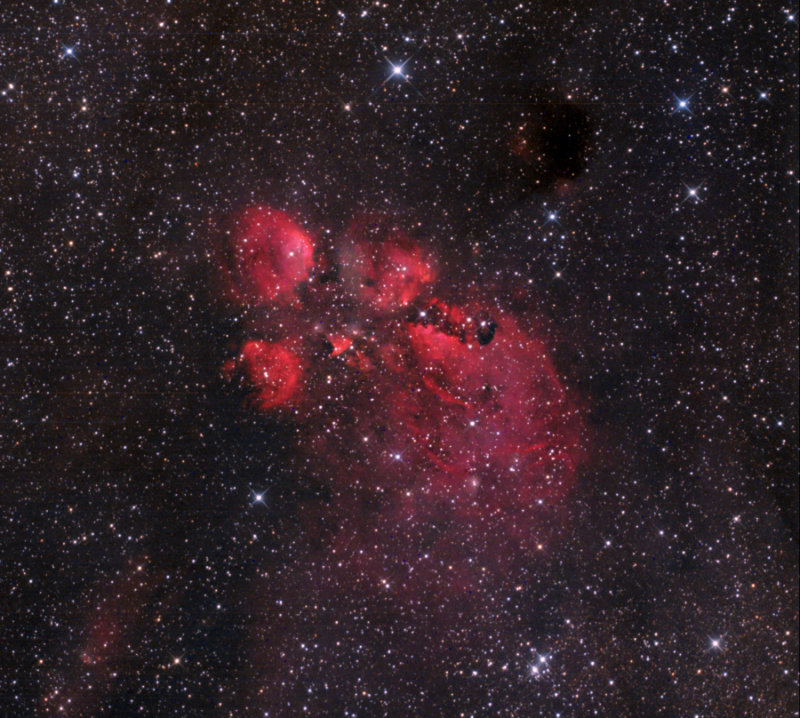 NGC 6334 Katzenpfoten Nebel
